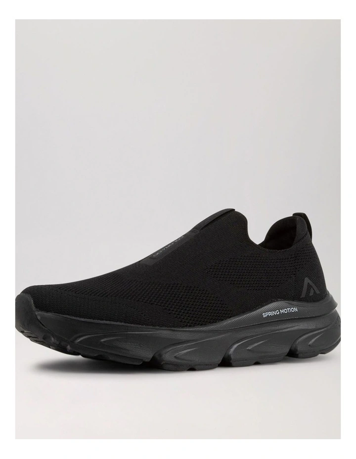 Vessa Black Mesh Sneakers image 2