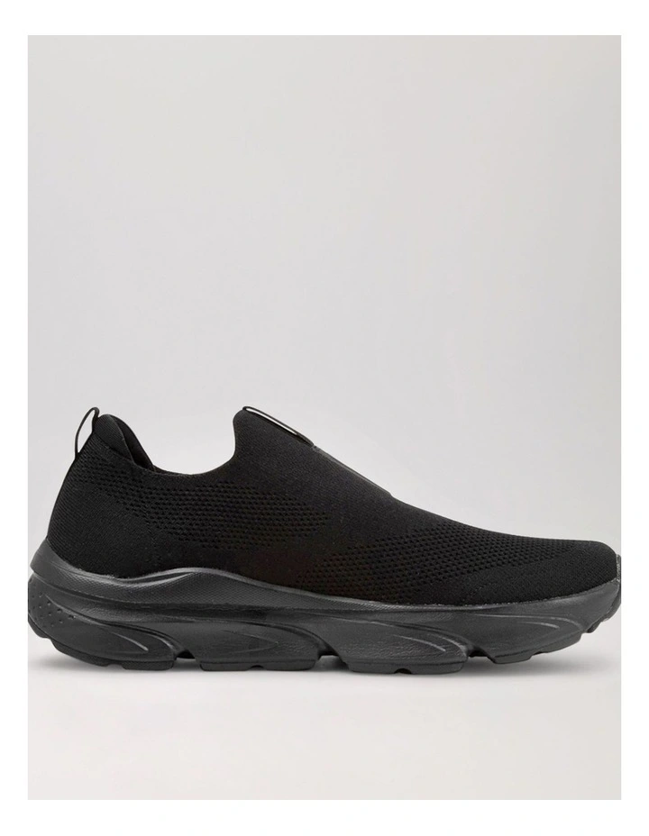 Vessa Black Mesh Sneakers image 3