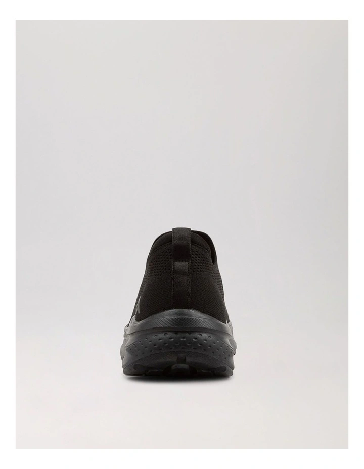 Vessa Black Mesh Sneakers image 4