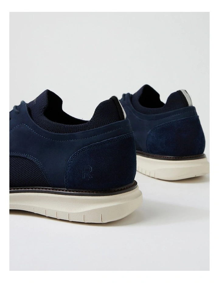 Dooray Navy Flat Shoes image 5