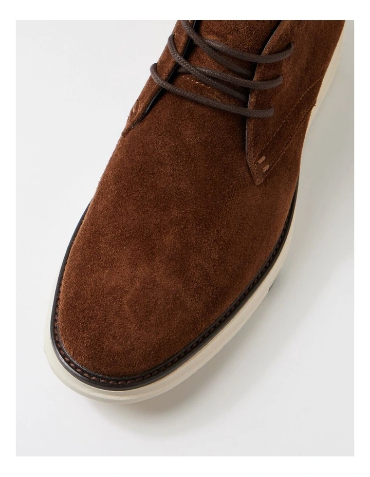 Dolittle Tan Suede Lace Up Boots image 4
