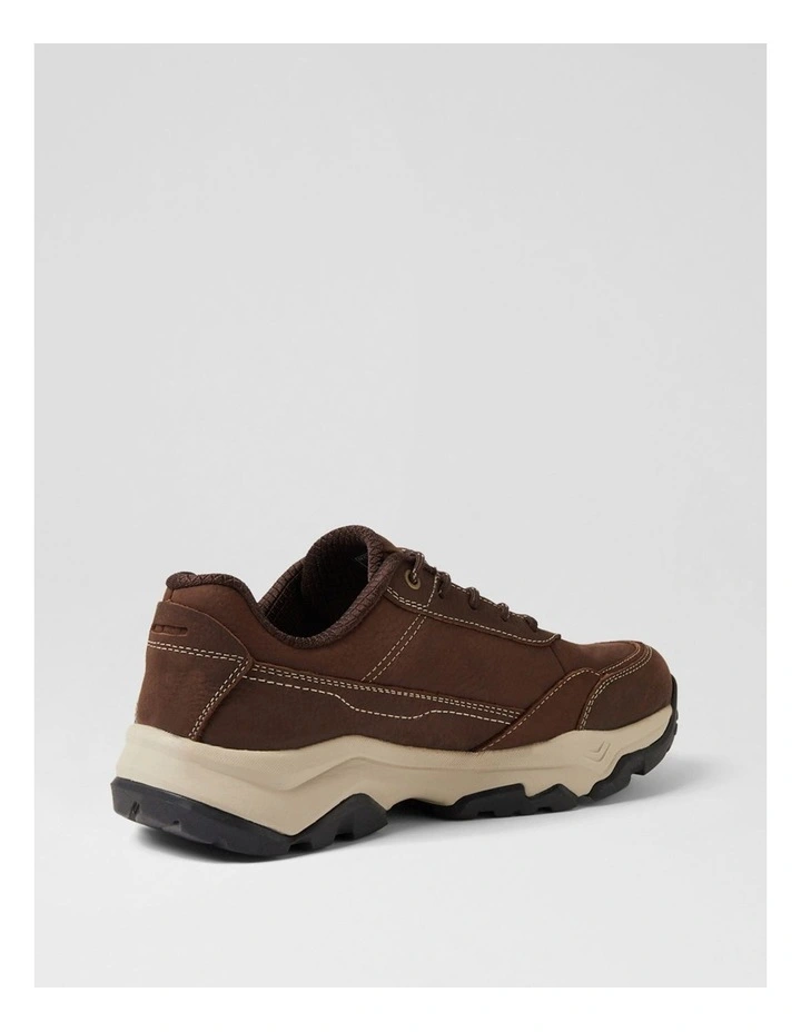 Eastern Brown Leather Lace Up Shoes image 3