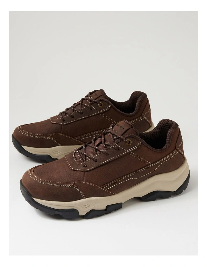 Eastern Brown Leather Lace Up Shoes image 5