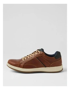 Jeb Cognac Leather Lace Up Shoes