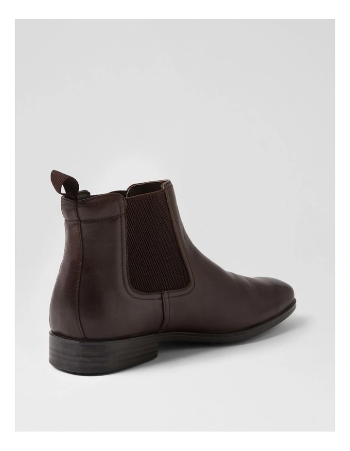 Volga Brown Leather Chelsea Boots image 3