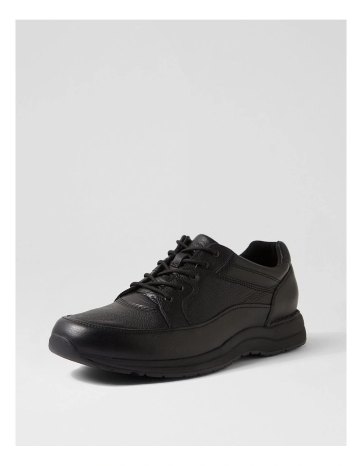 Edge Hill 2 Black Leather Lace Up Sneakers image 2