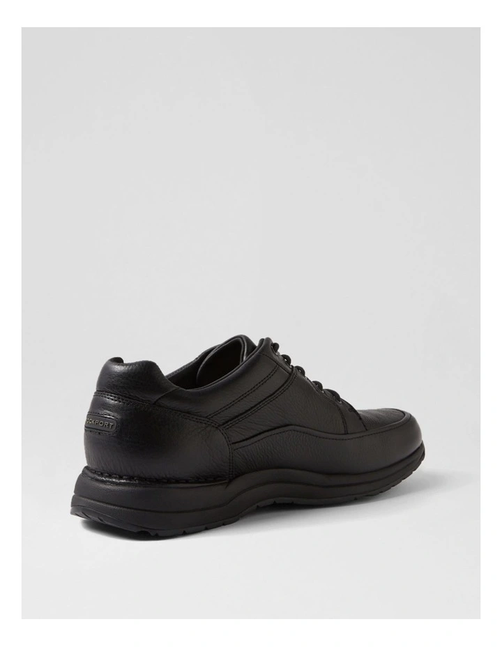 Edge Hill 2 Black Leather Lace Up Sneakers image 3