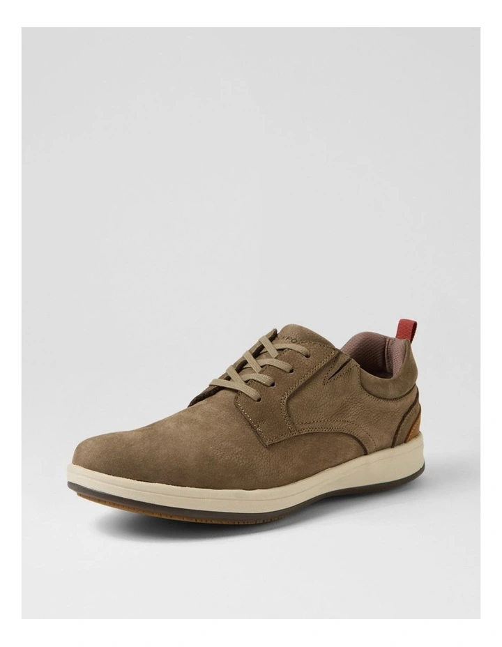 Jericho Mushroom Nubuck Lace Up Shoes image 2
