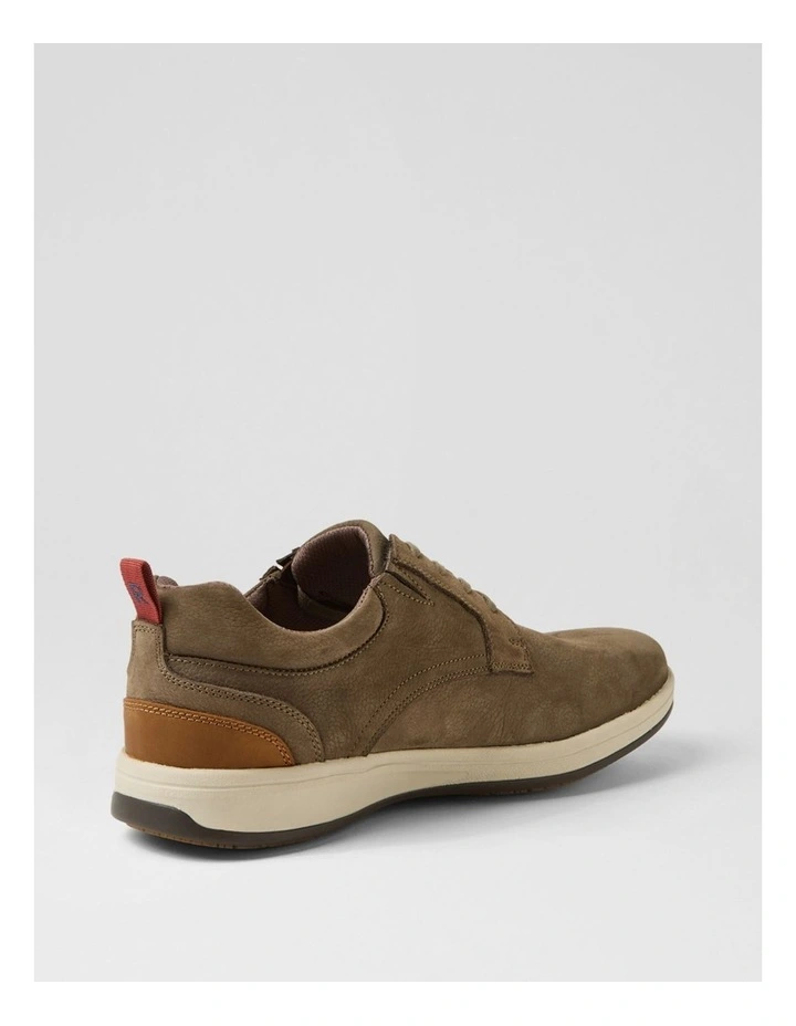 Jericho Mushroom Nubuck Lace Up Shoes image 3