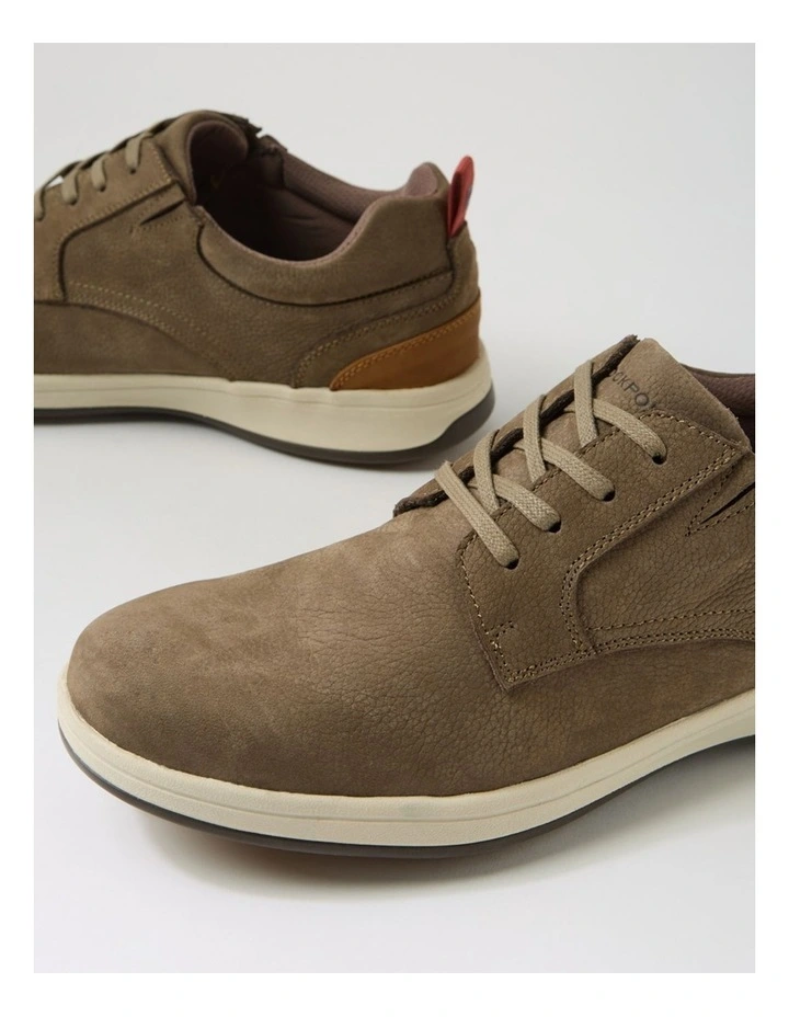 Jericho Mushroom Nubuck Lace Up Shoes image 5
