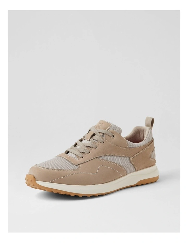 Harmont Sand Leather Sneakers image 2