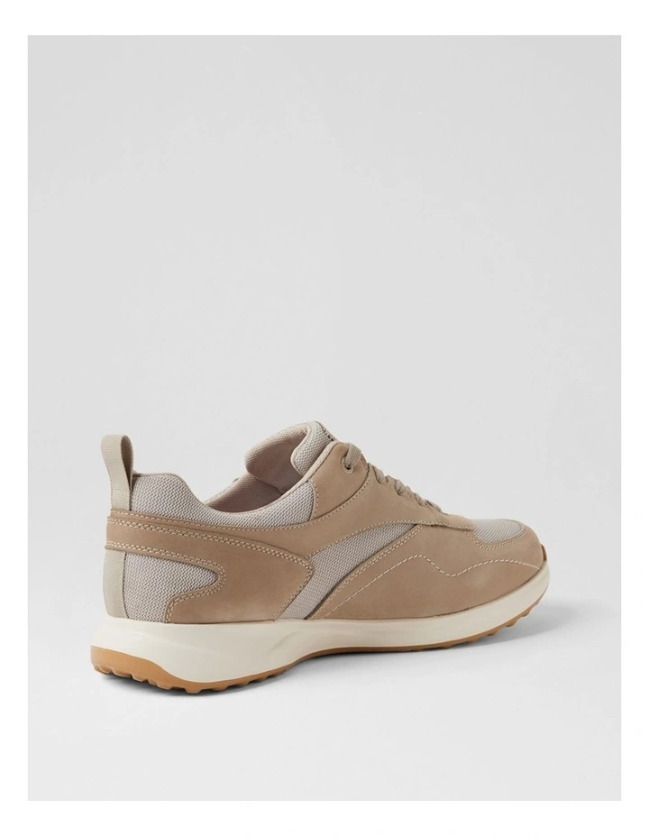 Harmont Sand Leather Sneakers image 3
