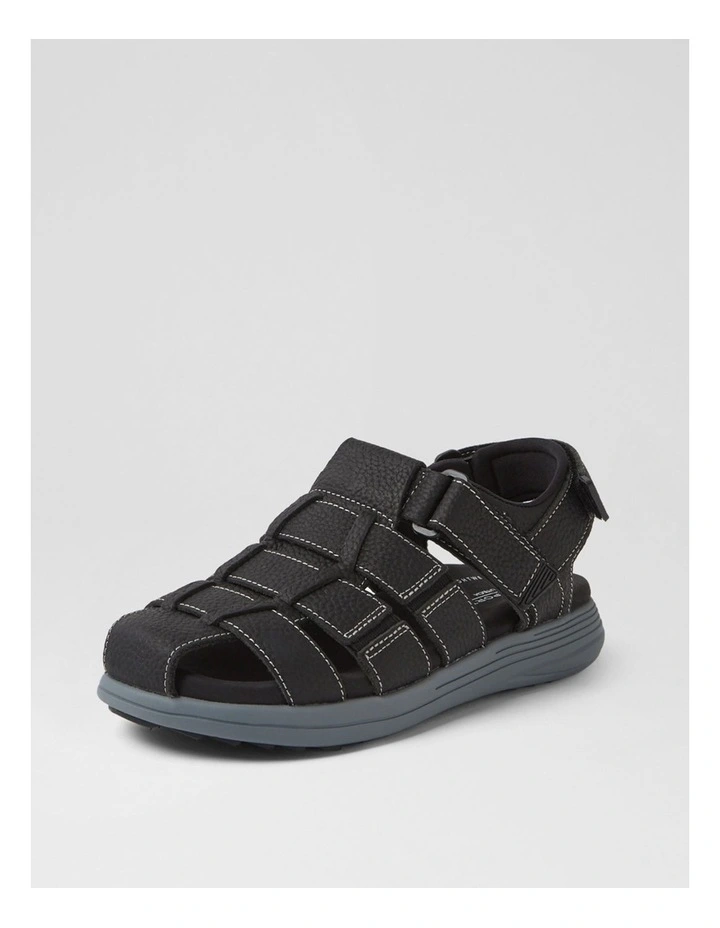 Hampshire Black Leather Sandals image 2