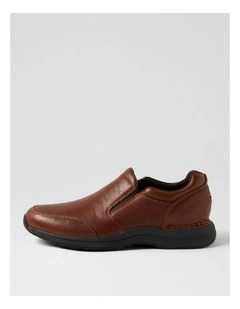 Edge Hill 2 Slip Light Brown Leather Flat Shoes