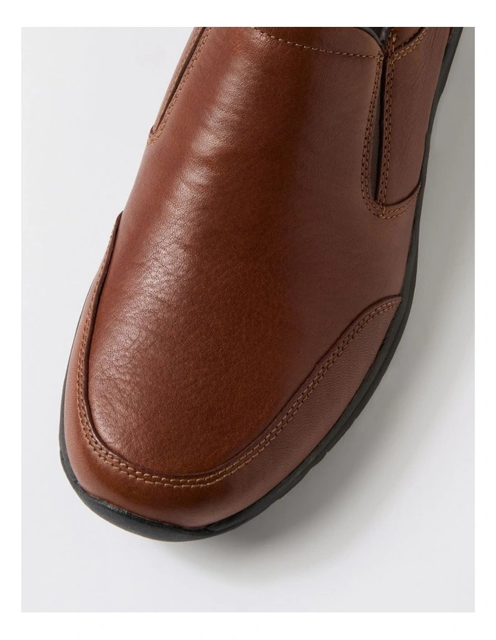 Edge Hill 2 Slip Light Brown Leather Flat Shoes image 4