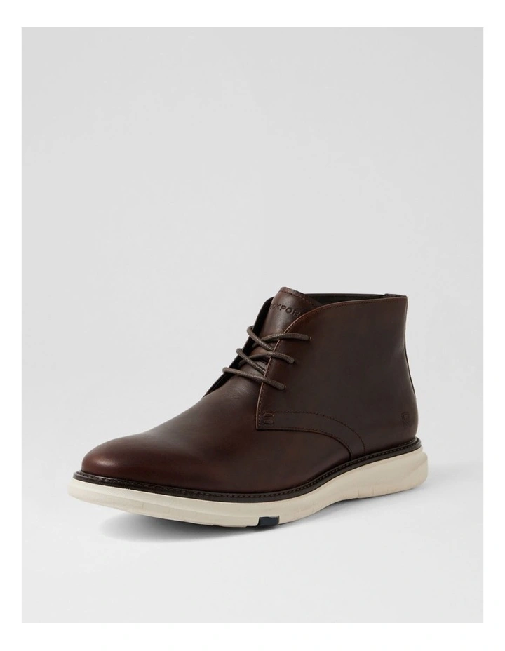 Dolittle Brown Leather Lace Up Boots image 2