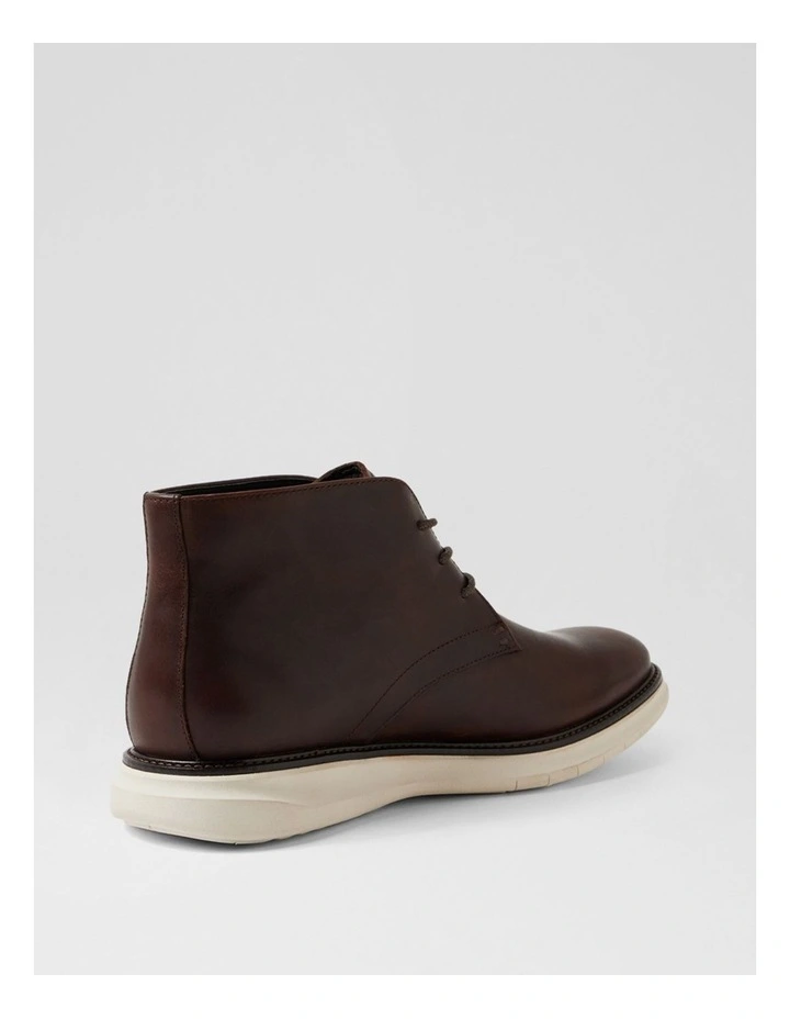 Dolittle Brown Leather Lace Up Boots image 3