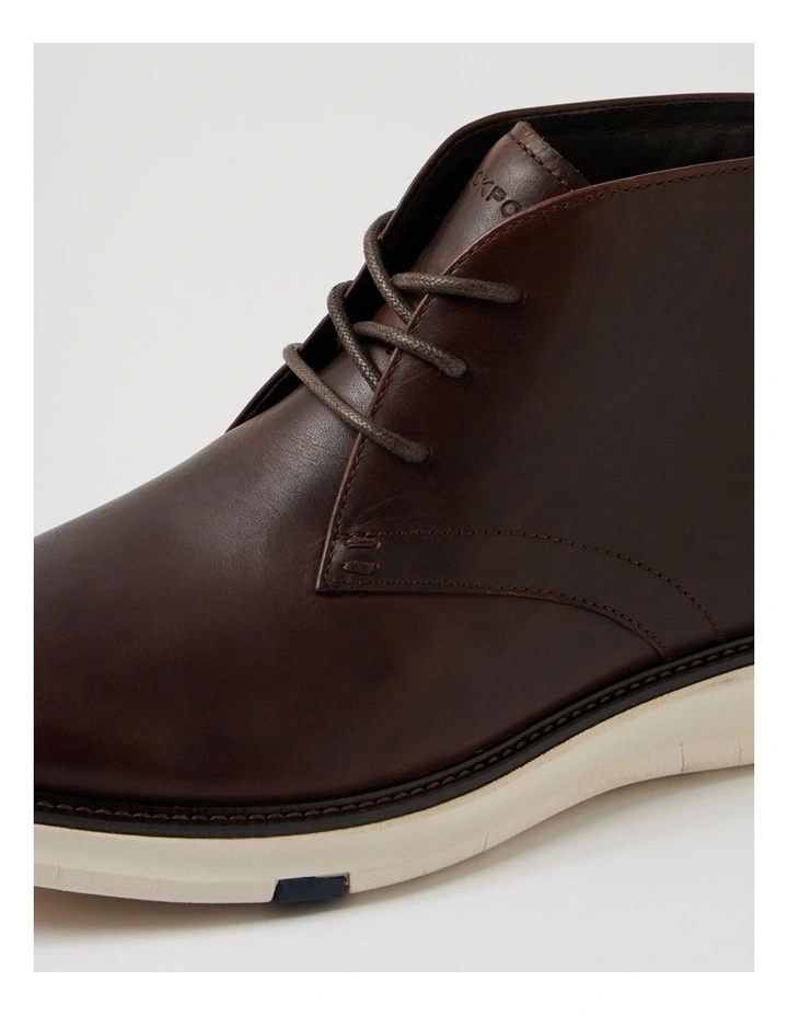 Dolittle Brown Leather Lace Up Boots image 5