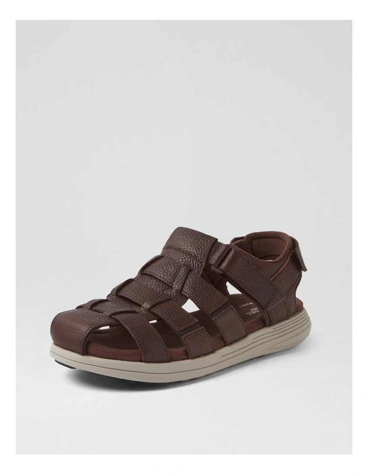 Hampshire Brown Leather Sandals image 2
