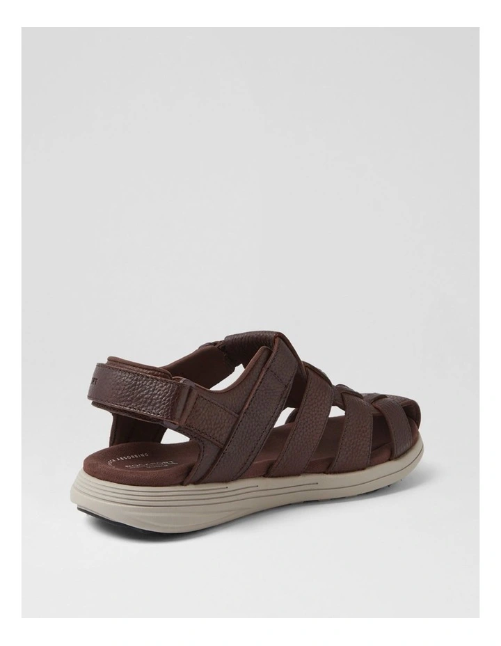 Hampshire Brown Leather Sandals image 3