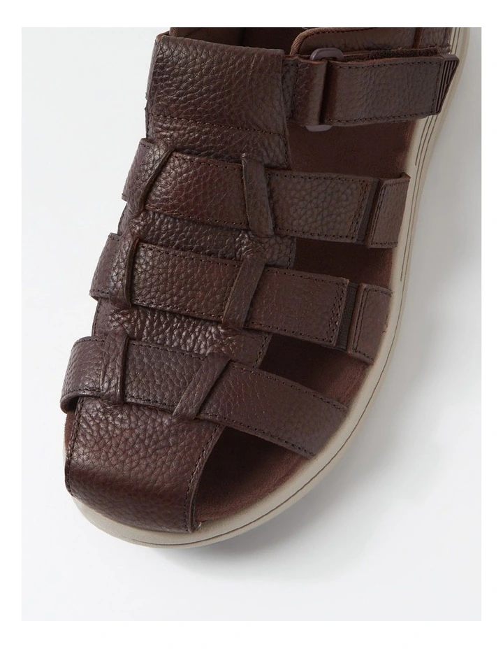 Hampshire Brown Leather Sandals image 4