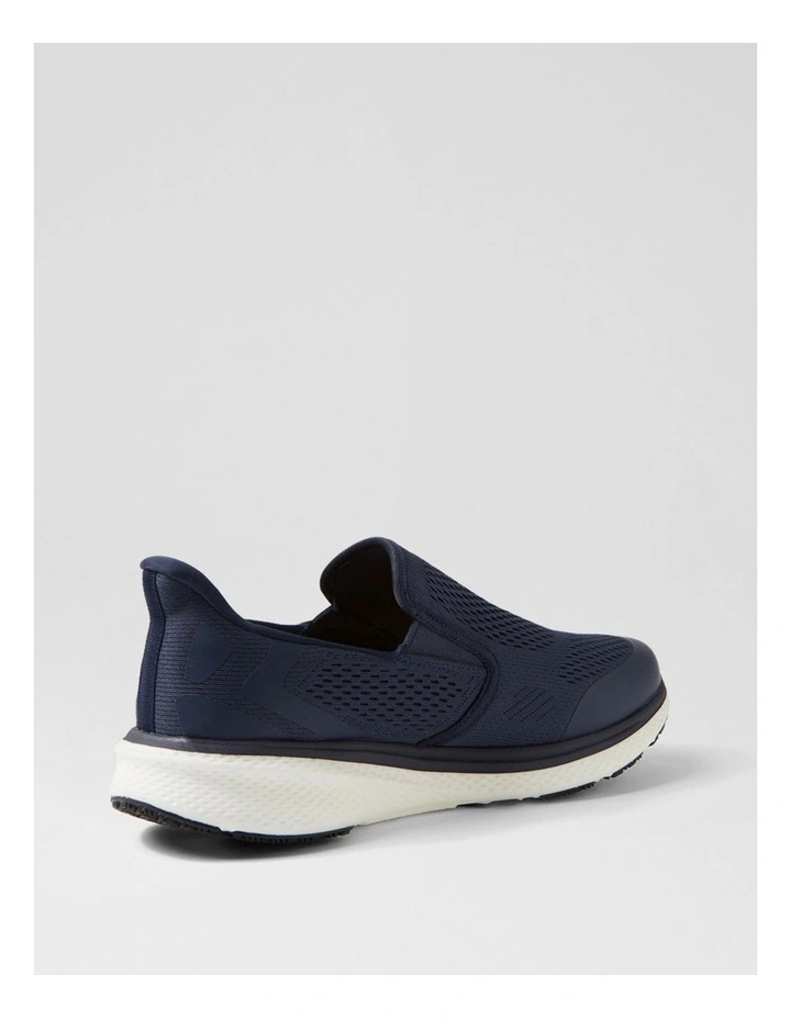 Luman Navy Mesh Sneakers image 3