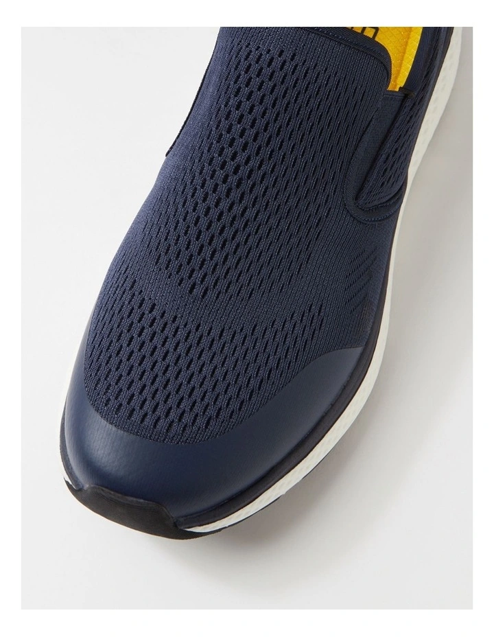 Luman Navy Mesh Sneakers image 4
