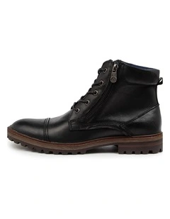 GASP BLACK LEATHER
