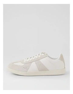 Comrade White Leather Sneakers