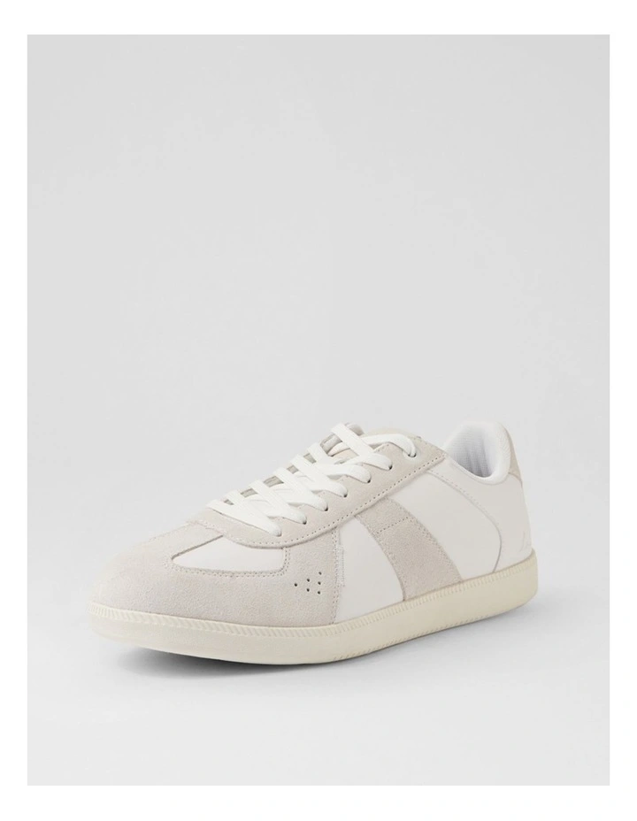 Comrade White Leather Sneakers image 2