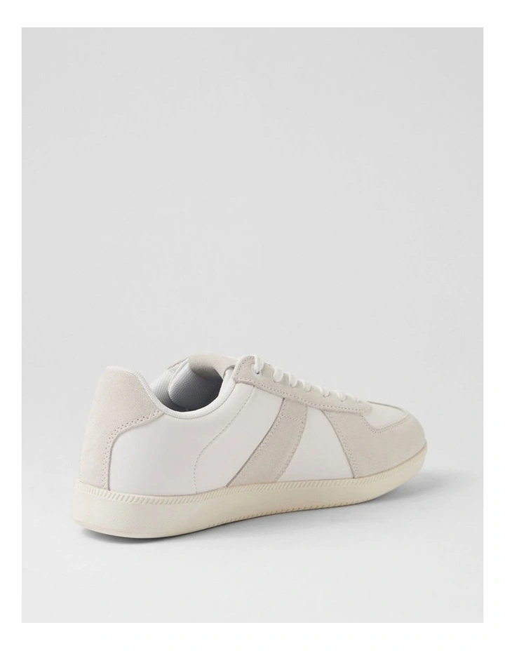 Comrade White Leather Sneakers image 3