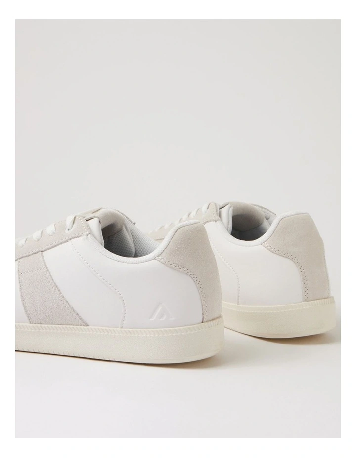 Comrade White Leather Sneakers image 5