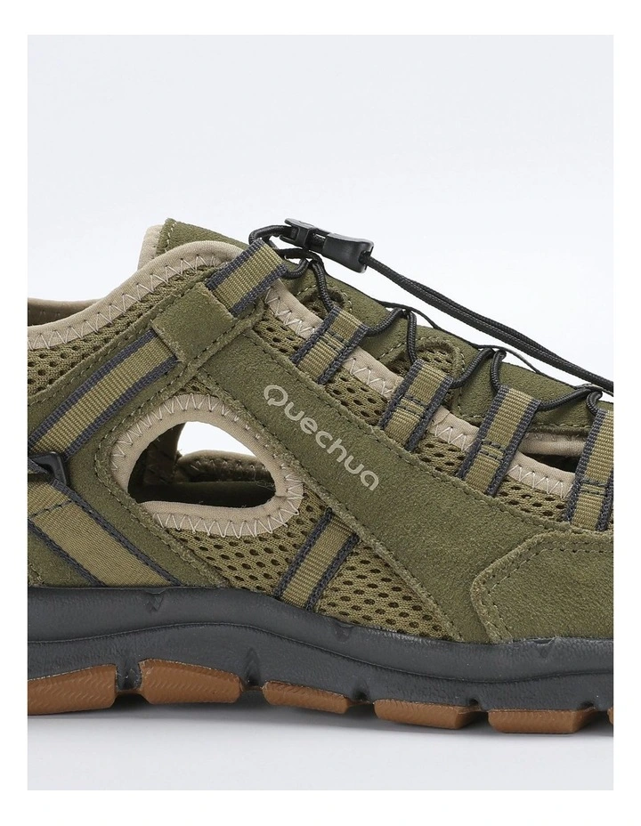 Decathlon - Quechua Mens Hiking Sandals NH500 Fresh Olive Green image 3