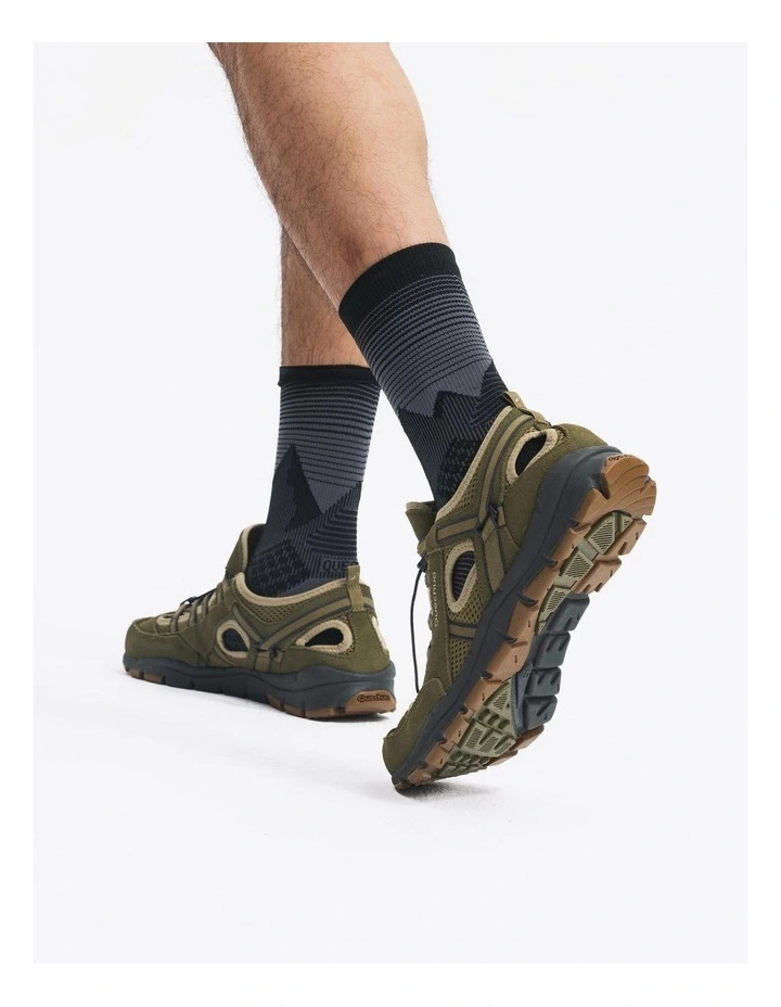 Decathlon - Quechua Mens Hiking Sandals NH500 Fresh Olive Green image 5