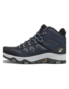 Decathlon - Quechua Mens Hiking Boots MH500 Asphalt Blue