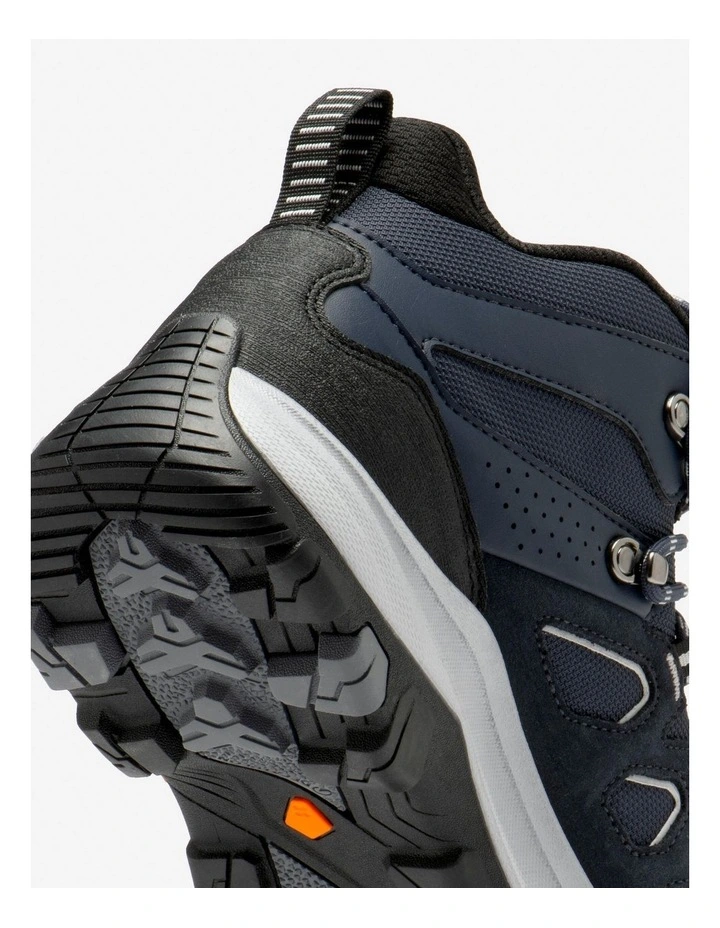 Decathlon - Quechua Mens Hiking Boots MH500 Asphalt Blue image 5