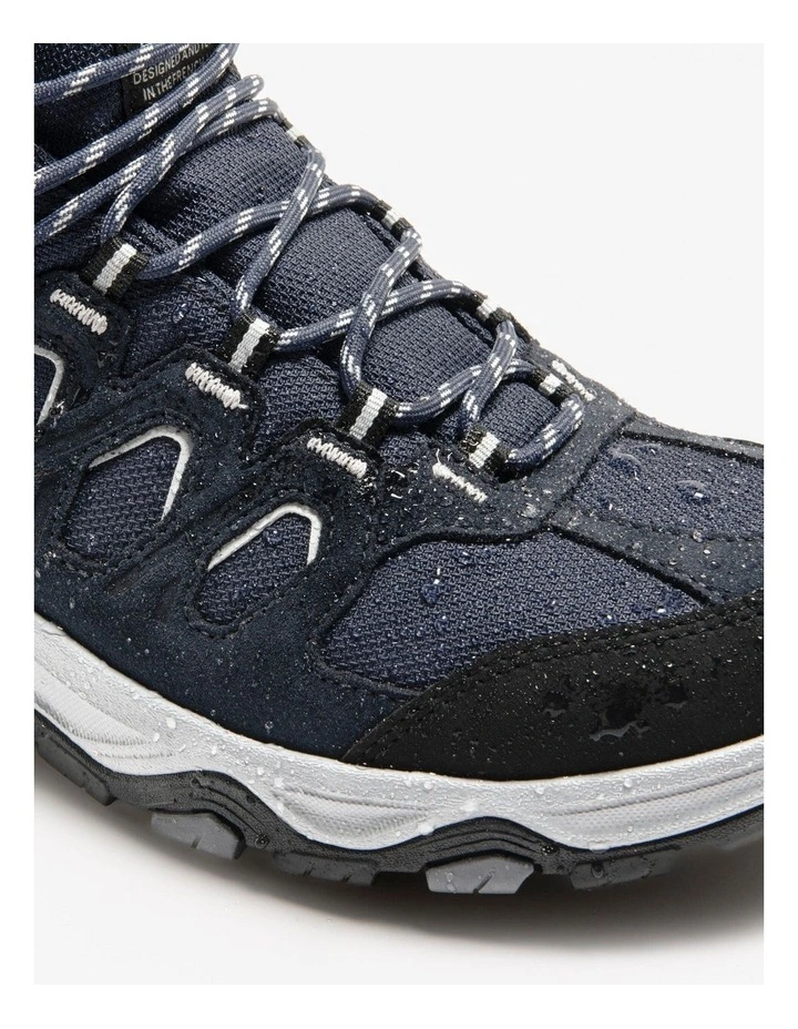 Decathlon - Quechua Mens Hiking Boots MH500 Asphalt Blue image 6