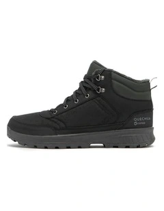 Decathlon - Quechua Men's Hiking Boots NH100 Black