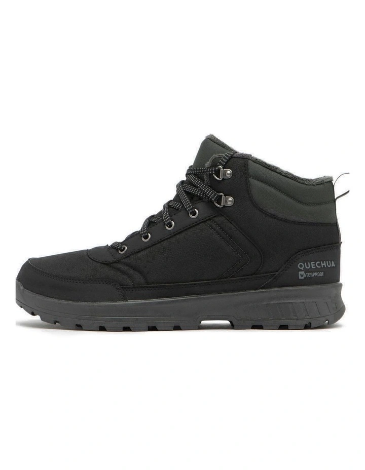 Decathlon - Quechua Men's Hiking Boots NH100 Black image 1