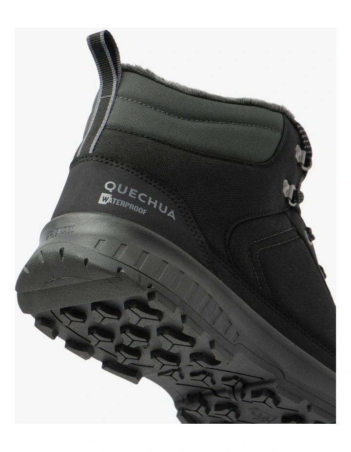 Decathlon - Quechua Men's Hiking Boots NH100 Black image 7