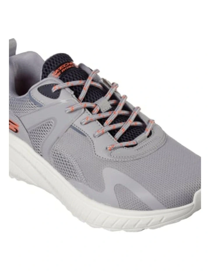 Decathlon - Skechers Men Bobs Squad Chaos Elevated Drift Trainer Grey image 1
