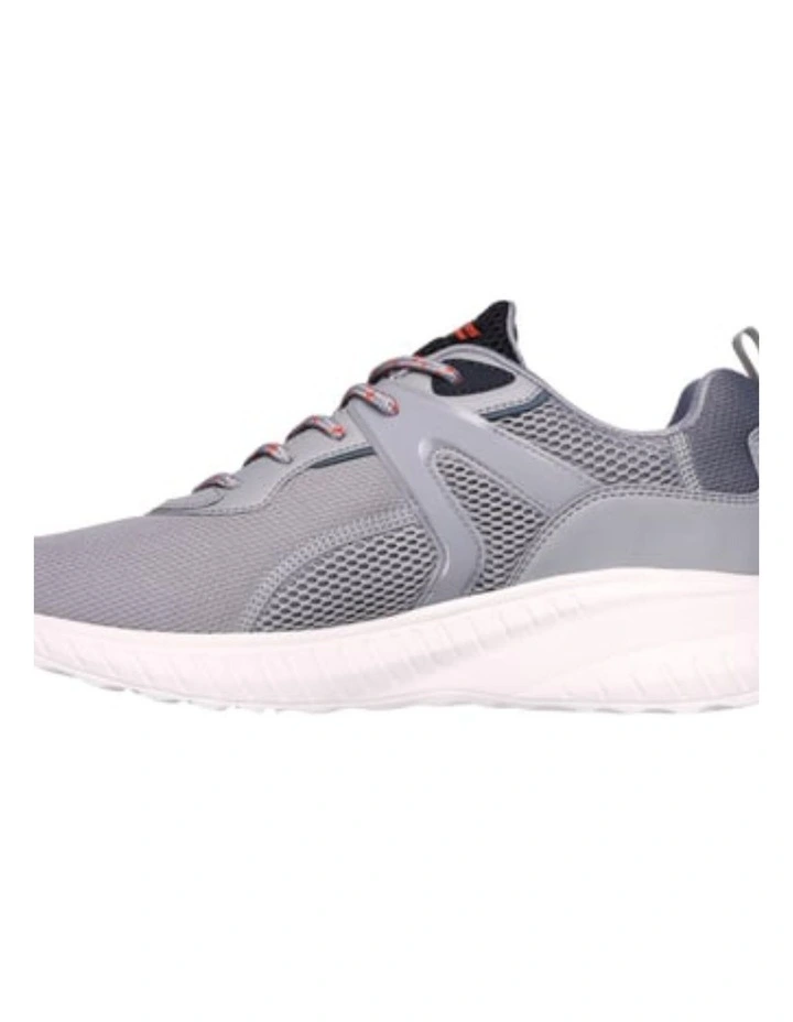 Decathlon - Skechers Men Bobs Squad Chaos Elevated Drift Trainer Grey image 3
