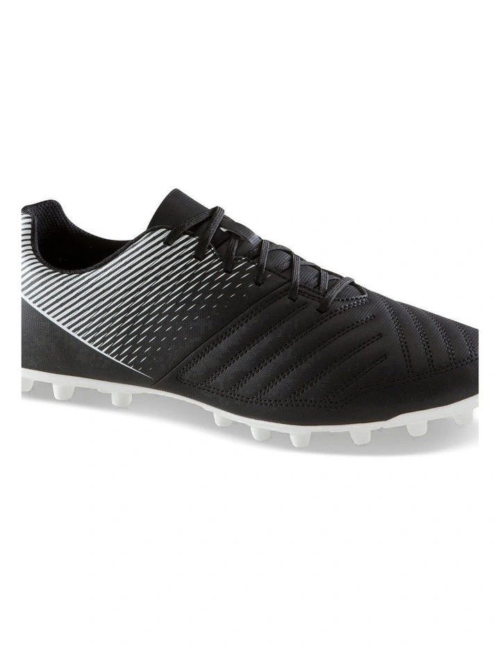 Decathlon - Agility 100 FG Adult Dry Pitches Football Boots - Black image 1