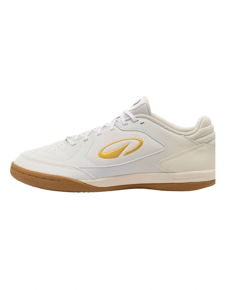 Decathlon - Adult Futsal Shoes Eskudo Club Sala - White/Ivory image 1