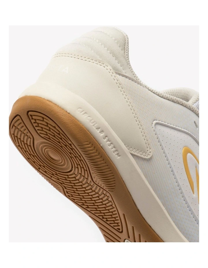 Decathlon - Adult Futsal Shoes Eskudo Club Sala - White/Ivory image 3
