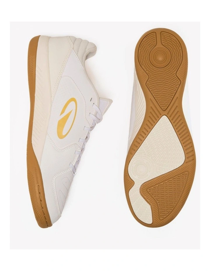 Decathlon - Adult Futsal Shoes Eskudo Club Sala - White/Ivory image 7