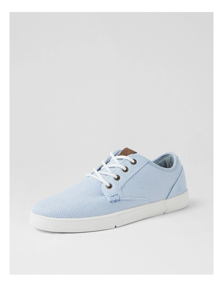 Albatross Mw Sky Blue Weave Canvas Sneakers image 2