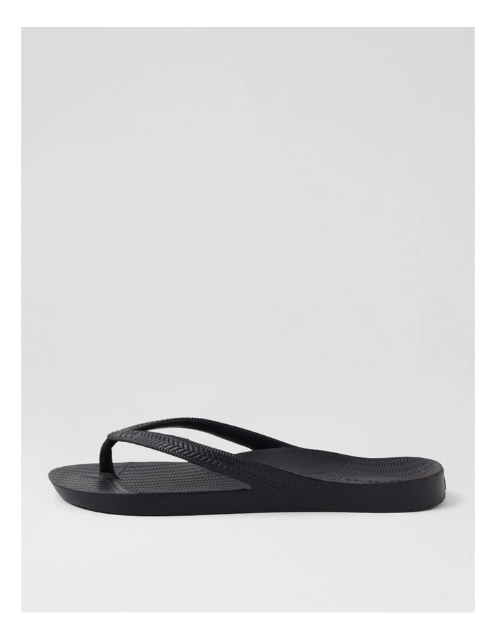 Scuba L Black Eva Thongs image 1