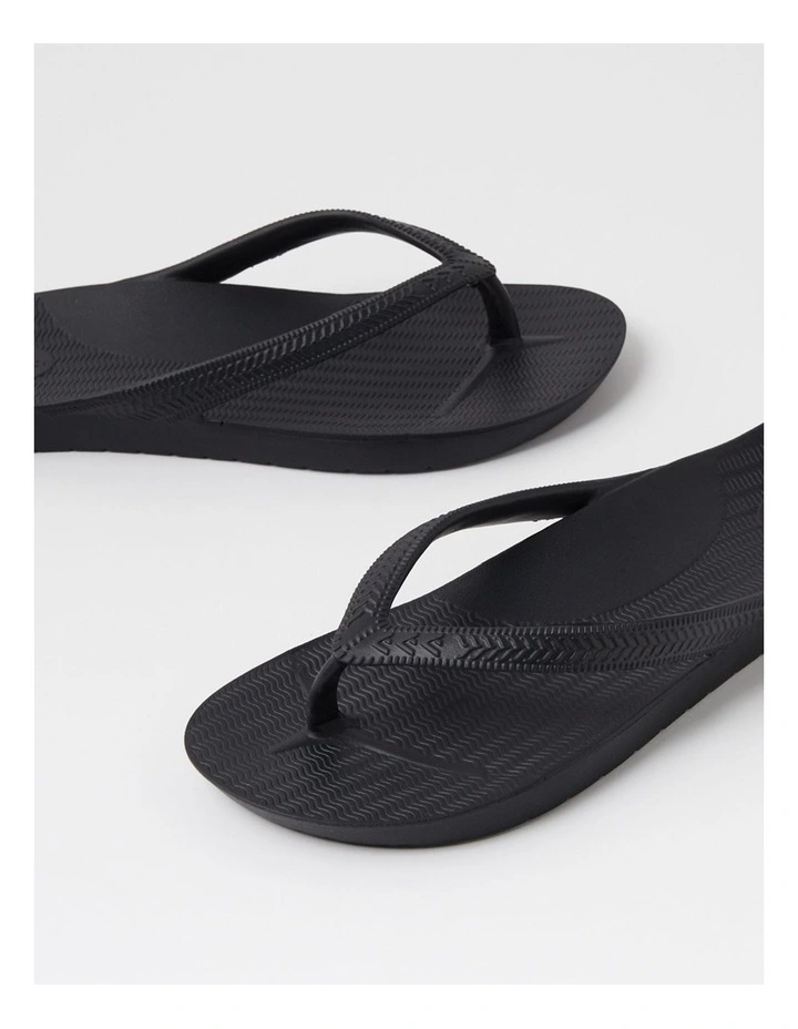 Scuba L Black Eva Thongs image 5
