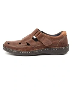 SUMO BROWN TUMBLE LEATHER